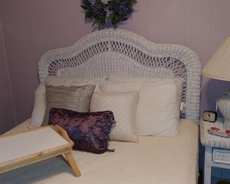 Beautiful wicker bedroom set