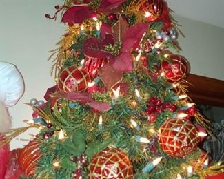 Beautiful miniature Christmas tree