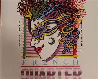 Vintage trivet New Orleans French Quarter