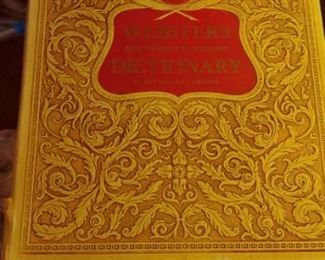 Beautiful vintage dictionary
