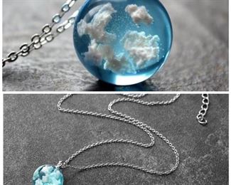 Cloud necklace