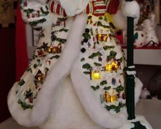 Thomas Kinkade Snowman