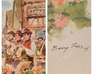 Barry Ross Print 1975