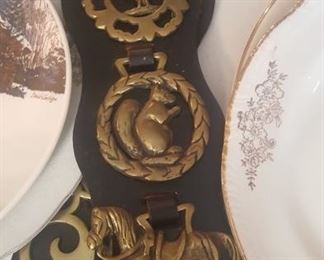 English Saddle Medallions