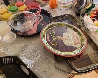 Reproduction Coke Trays