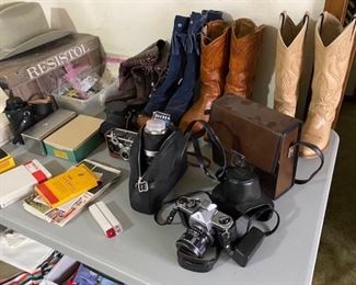 Cameras and Boots
