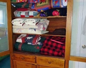Beautiful Pine screen cabinet