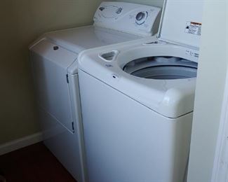 New washing machine and dryer