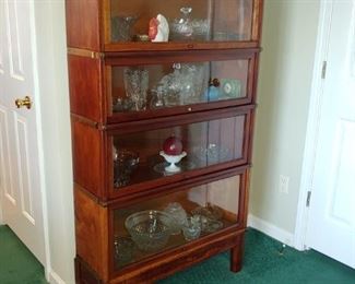Wonderful mahogany Barrister bookcase
