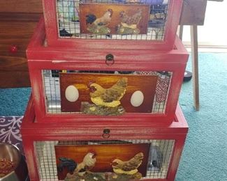 5 days decorative chicken boxes