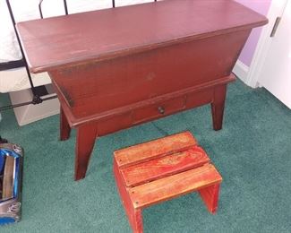 Beautiful primitive bench