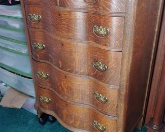 Beautiful antique oak dresser