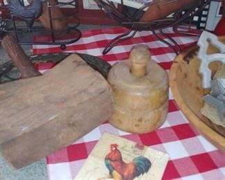 Early wooden pegged