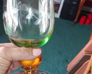 Beautiful Tiffin glasses