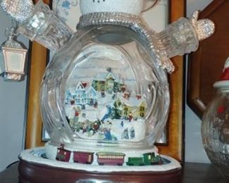 Thomas Kinkade Snowman