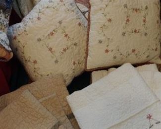 Beautiful linens quilts and more