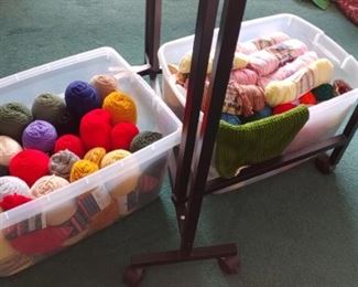 Yarn and material