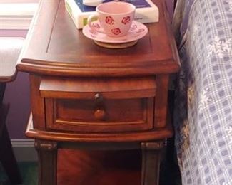 Beautiful Victorian side table with pull out writing desk