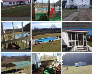 601 Anderson Rd Griffin 
Three-bedroom two-bath house with many extras on 6 acres and in-ground pool 190k