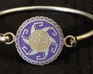 Sterling silver Mexican bracelet