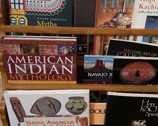 Lots of books on Native American arts and culture