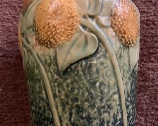 Sunflower pattern pot by Roseville