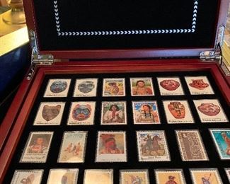 Native American stamp collection