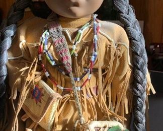 Native American doll by Navajo (Dine) artist Lou Ann Paul