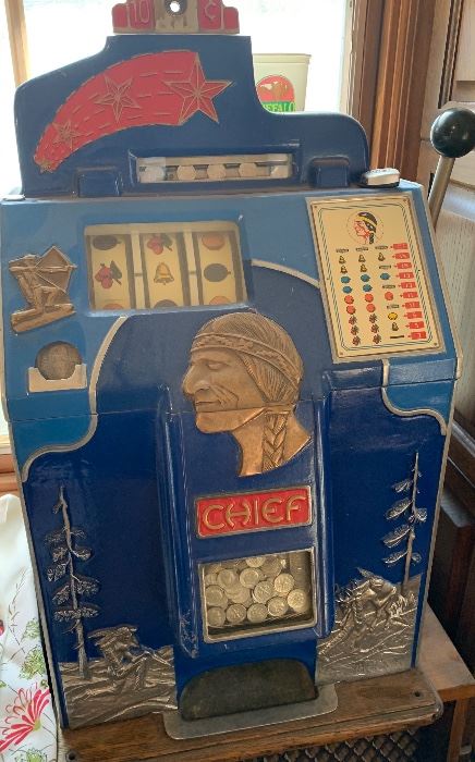 Jennings four star slot machine, circa 1930 