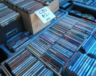 100's of CD's