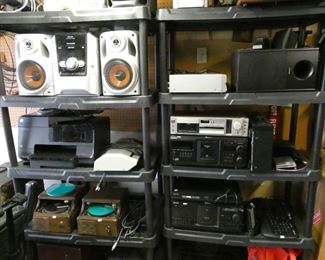 Electrics including vintage Sound Scribers and MCA Dictascriber