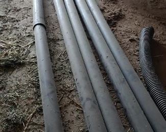 3" black irrigation pipe