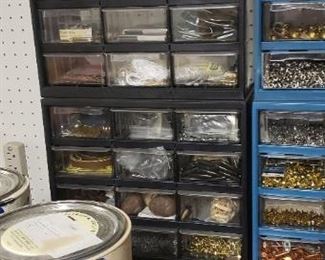 1000's of leather grommets, buckles, etc