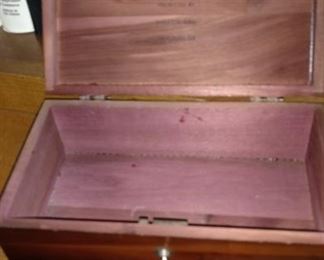 Lane wood box