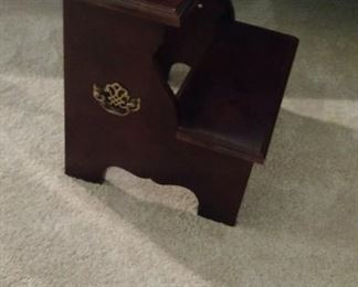 Step stool for bed