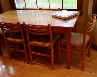 Wooden Kitchen table and chairs
