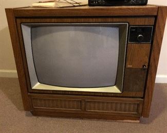 floor model tv