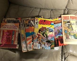 Vintage comic books