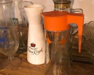 vintage carafe's
