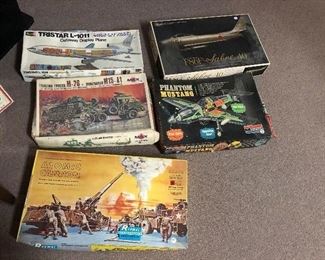 Vintage never used Model kits