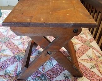 Vintage Folding Stool