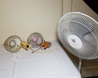 Assortment of Fans
