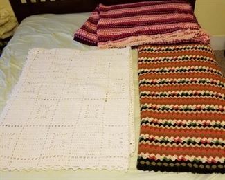 Assortment of Afghans