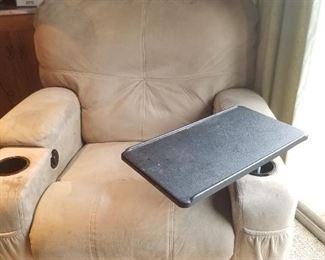 Suede Recliner
