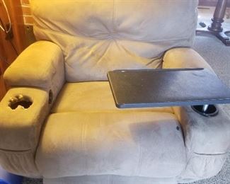 Suede Recliner