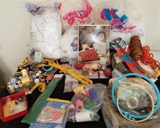 Assortment of Sewing Accessories