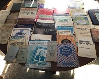 Vintage Sheet Music