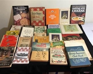 Assortment of Cookbooks