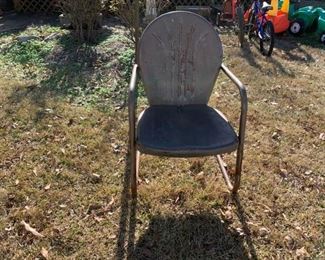 Vintage Metal Patio Chair