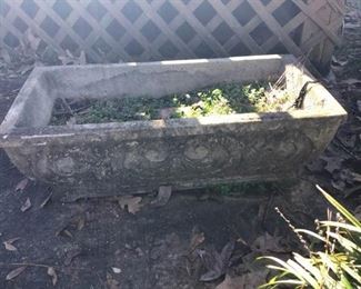 Concrete Rectangular Planter